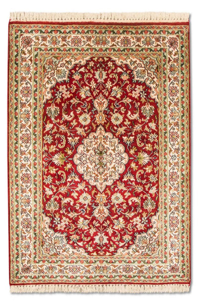 カシミールシルク 絨毯 80x120cm - オリエンタル絨毯