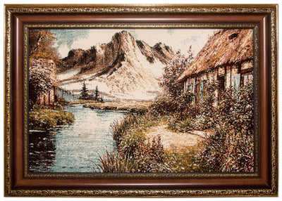 絵画絨毯 60x85cm - オリエンタル絨毯