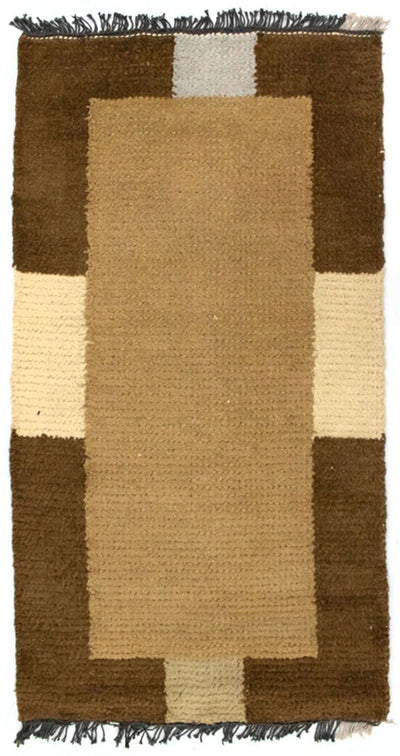 ネパール絨毯 70x140cm - ウールラグ