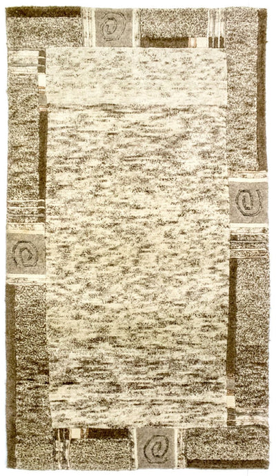 ネパール絨毯 90x161cm - ウールラグ