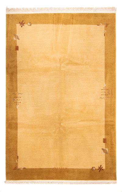 ネパール絨毯 200x296cm - ウールラグ