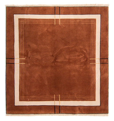 ネパール絨毯 250x250cm - ウールラグ