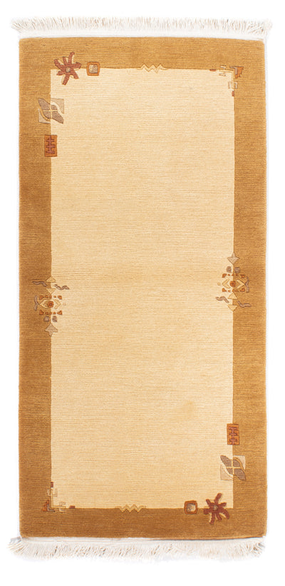 ネパール絨毯 72x141cm - ウールラグ
