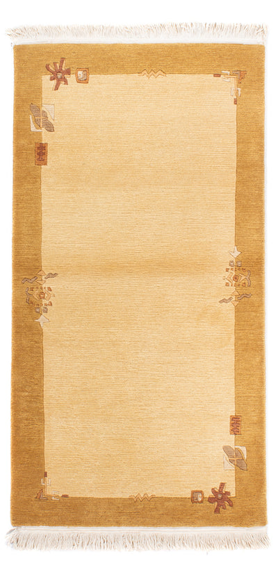 ネパール絨毯 74x144cm - ウールラグ