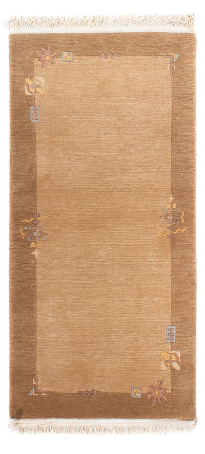 ネパール絨毯 71x143cm - ウールラグ