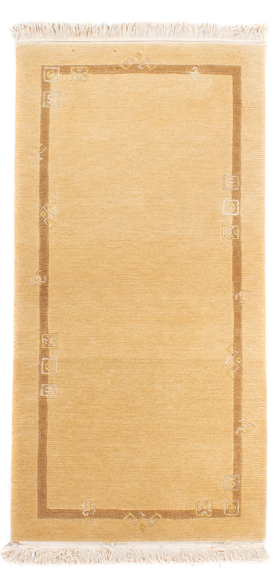 ネパール絨毯 72x141cm - ウールラグ