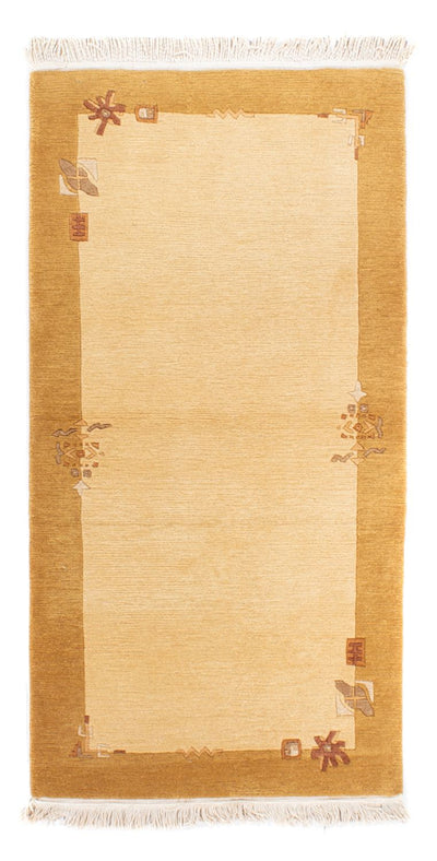 ネパール絨毯 74x141cm - ウールラグ