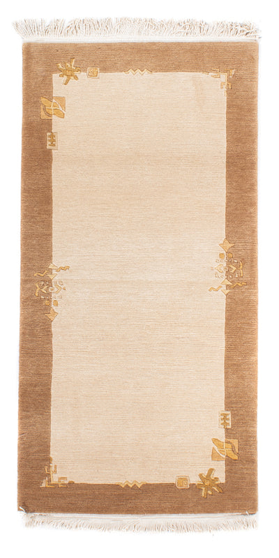 ネパール絨毯 72x139cm - ウールラグ