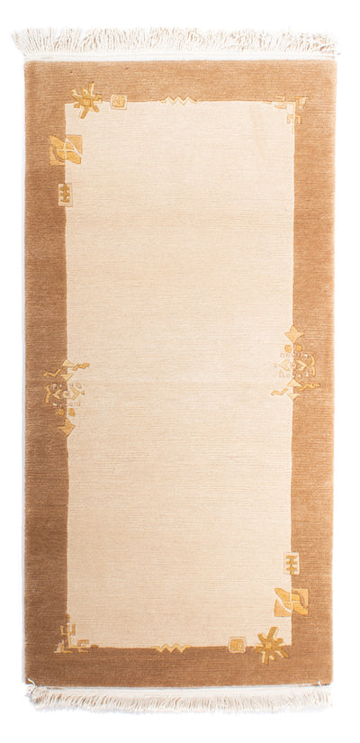 ネパール絨毯 71x144cm - ウールラグ