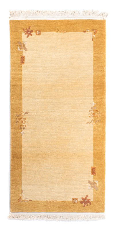 ネパール絨毯 72x143cm - ウールラグ