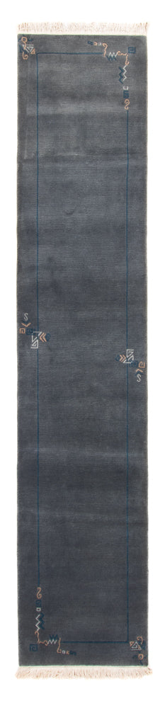 ネパール絨毯 73x343cm - ウールラグ