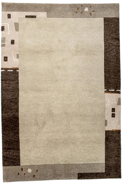 ネパール絨毯 125x180cm - ウールラグ