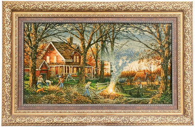 絵画絨毯 62x102cm - オリエンタル絨毯