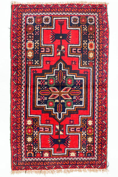 バルーチ絨毯 73x126cm - オリエンタル絨毯