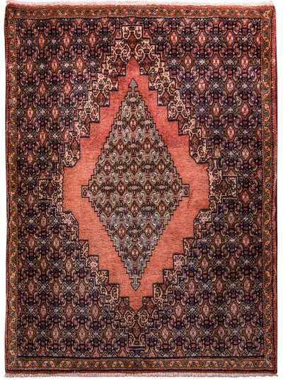 センネ 絨毯 78x106cm - ペルシャ絨毯