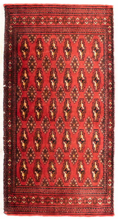 トルカマン絨毯 50x100cm - ペルシャ絨毯
