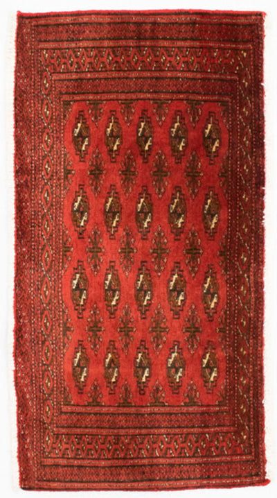 トルカマン絨毯 50x100cm - ペルシャ絨毯