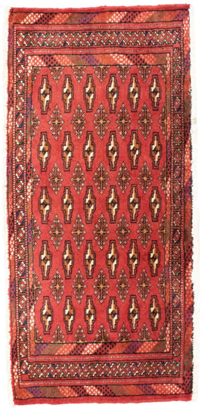 トルカマン絨毯 50x100cm - ペルシャ絨毯