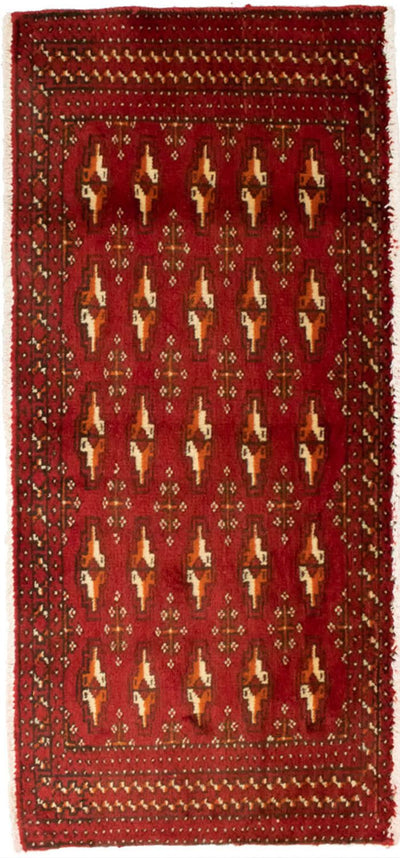 トルカマン絨毯 60x130cm - ペルシャ絨毯