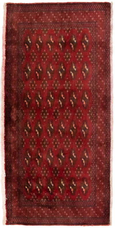 トルカマン絨毯 60x130cm - ペルシャ絨毯