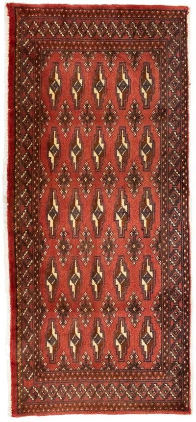 トルカマン絨毯 60x130cm - ペルシャ絨毯