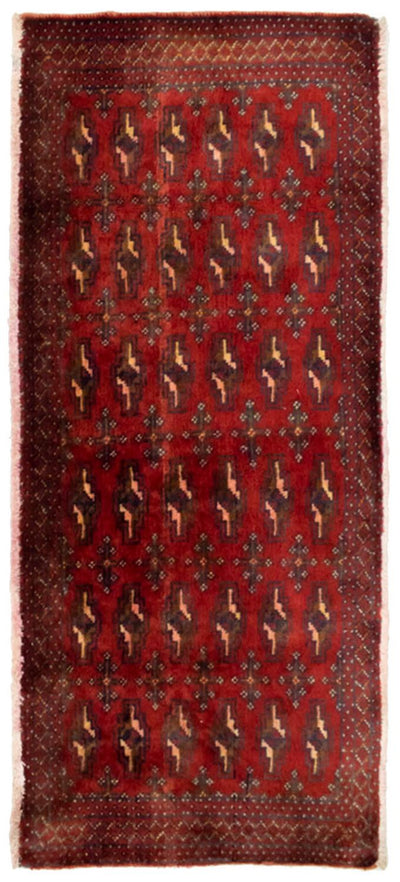 トルカマン絨毯 60x130cm - ペルシャ絨毯