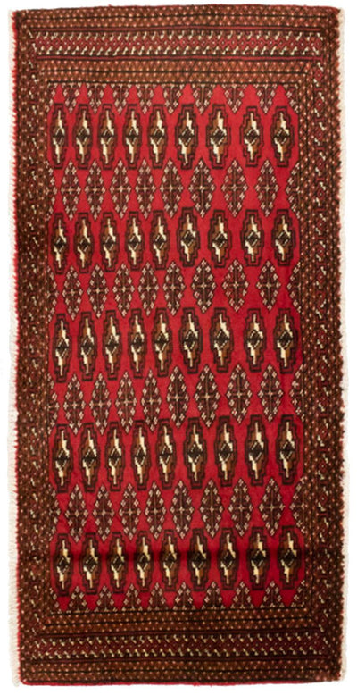 トルカマン絨毯 60x130cm - ペルシャ絨毯