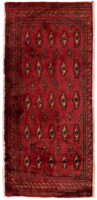 トルカマン絨毯 60x130cm - ペルシャ絨毯