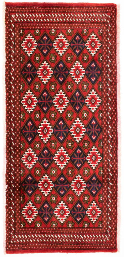 トルカマン絨毯 60x130cm - ペルシャ絨毯