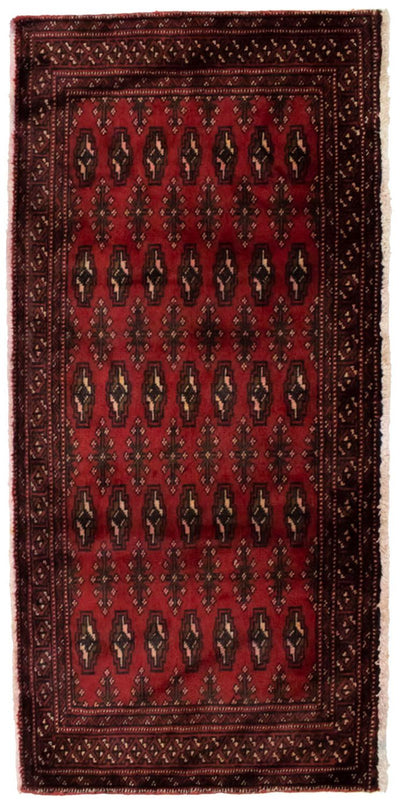 トルカマン絨毯 60x130cm - ペルシャ絨毯