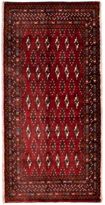 トルカマン絨毯 60x130cm - ペルシャ絨毯
