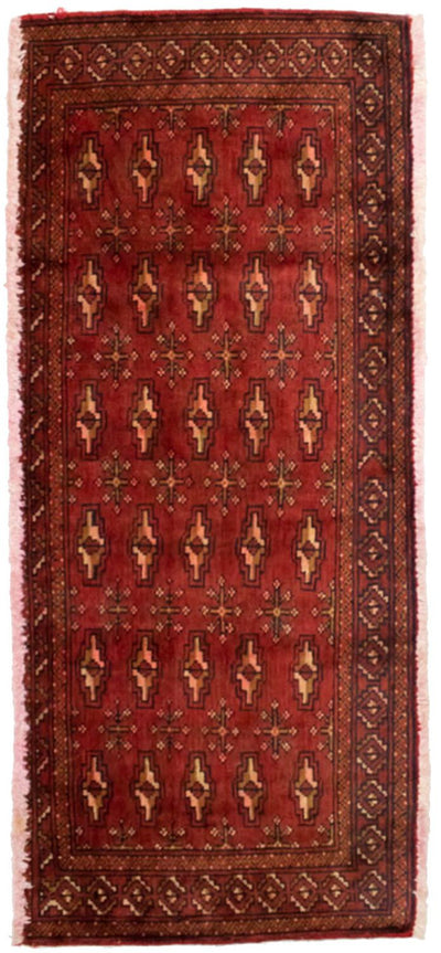 トルカマン絨毯 60x130cm - ペルシャ絨毯