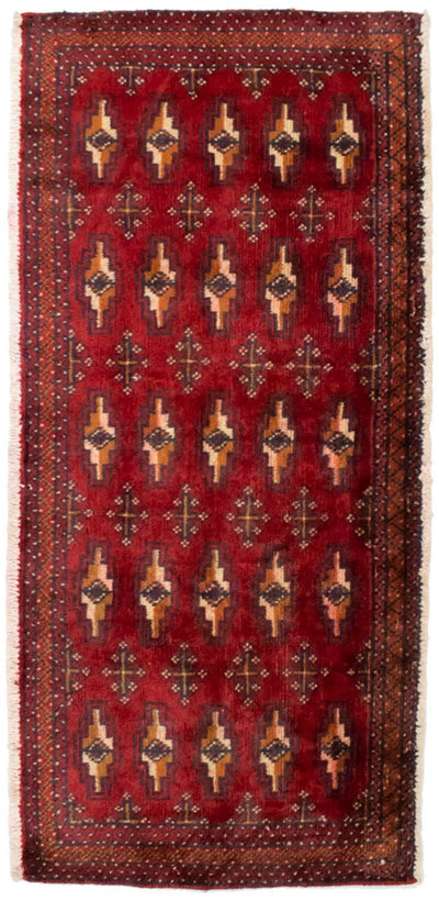 トルカマン絨毯 60x130cm - ペルシャ絨毯