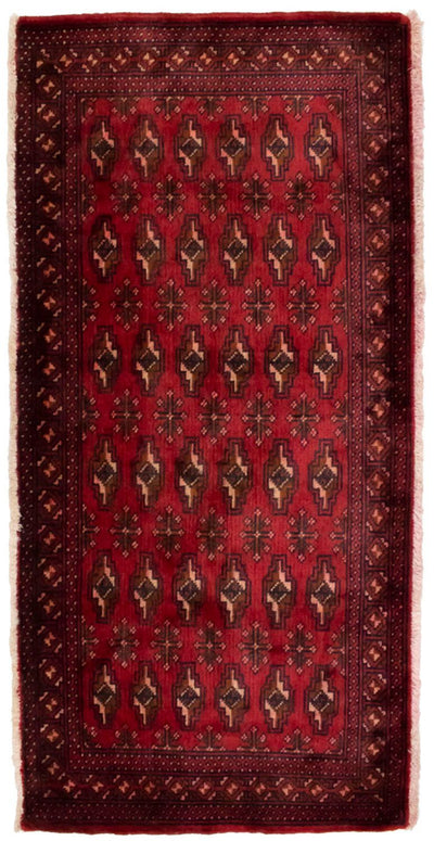 トルカマン絨毯 60x130cm - ペルシャ絨毯