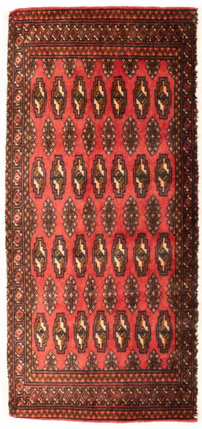 トルカマン絨毯 50x100cm - ペルシャ絨毯
