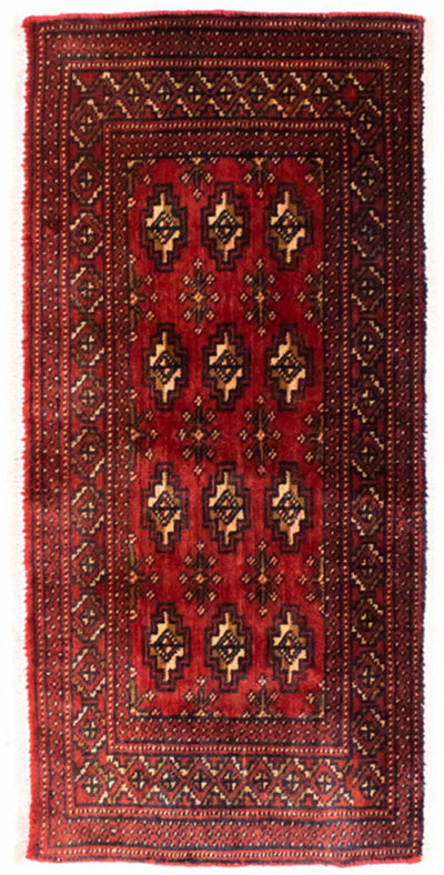 トルカマン絨毯 50x100cm - ペルシャ絨毯