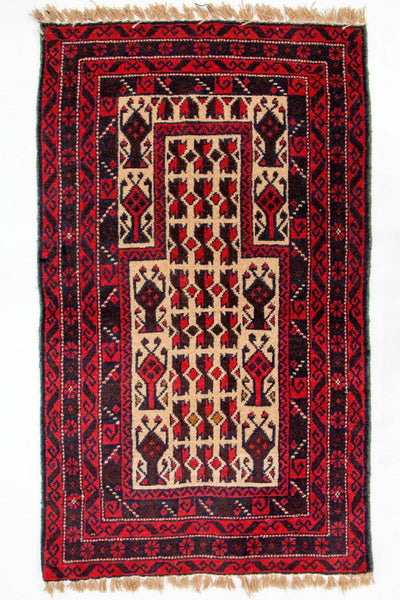 バルーチ絨毯 74x125cm - オリエンタル絨毯
