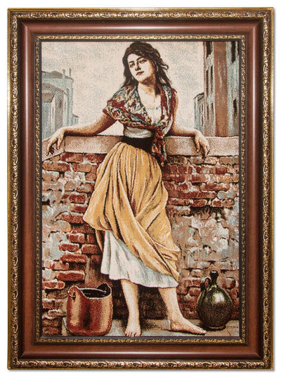 絵画絨毯 60x85cm - オリエンタル絨毯