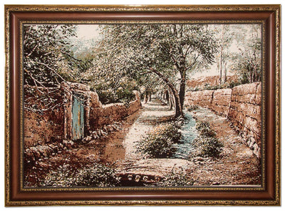 絵画絨毯 80x110cm - オリエンタル絨毯