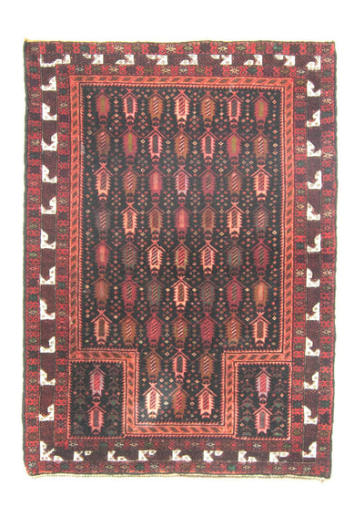 バルーチ絨毯 100x145cm - ペルシャ絨毯
