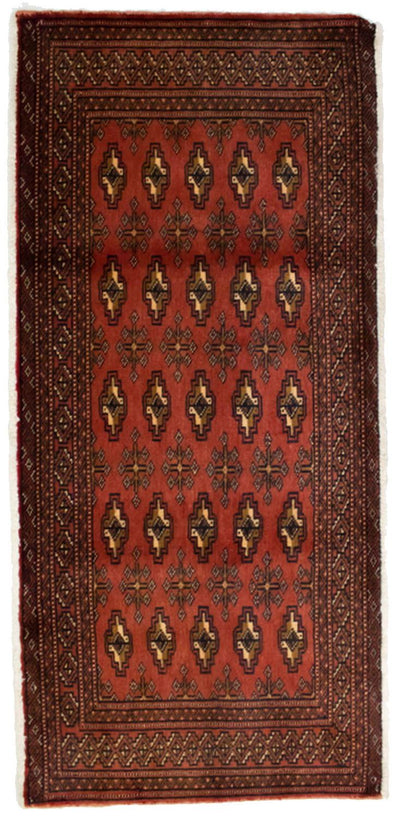 トルカマン絨毯 60x130cm - ペルシャ絨毯