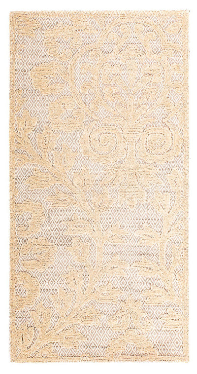 モダンラグ 58x115cm - ウールラグ