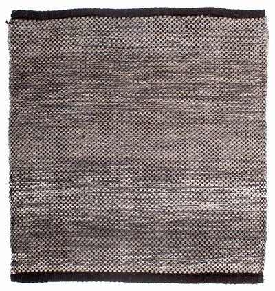 キリム モダン 絨毯 64x67cm - ウールラグ