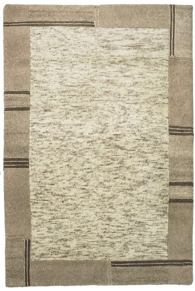 ネパール絨毯 127x176cm - ウールラグ