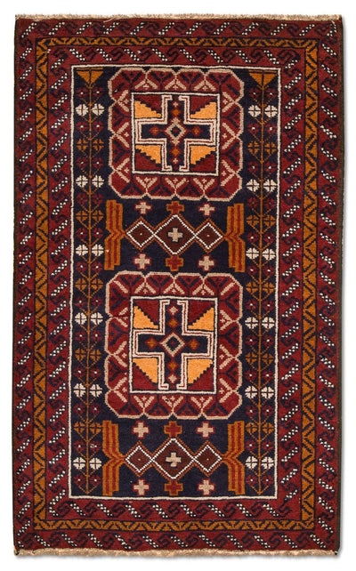 バルーチ絨毯 77x126cm - オリエンタル絨毯