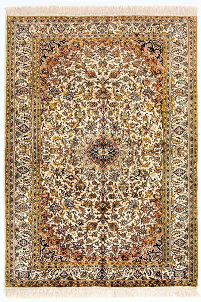 カシミールシルク 絨毯 89x149cm - オリエンタル絨毯