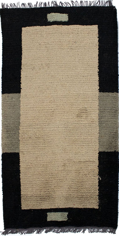 ネパール絨毯 70x140cm - ウールラグ