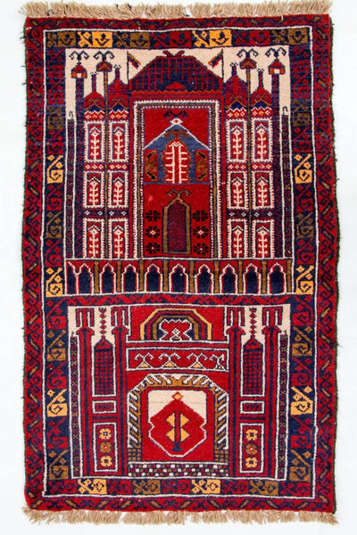 バルーチ絨毯 77x127cm - オリエンタル絨毯