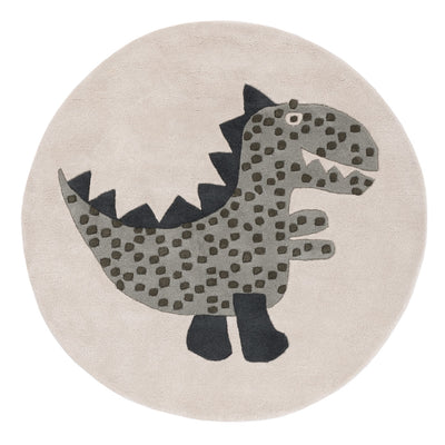 子供用ラグ Dinosaur - ウールラグ