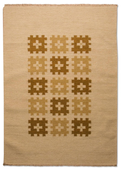 キリム モダン 絨毯 Erana - ウールラグ